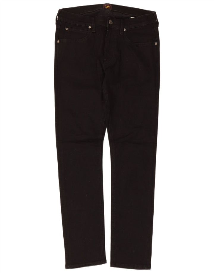 Lee Herre Luke Slim Jeans W30 L30 Sort Bomuld