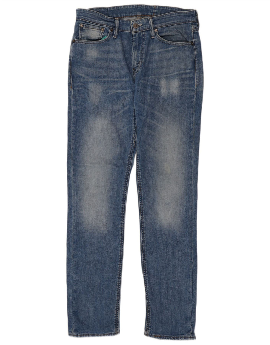 Levi's Slim Jeans til mænd W31 L32 blå bomuld