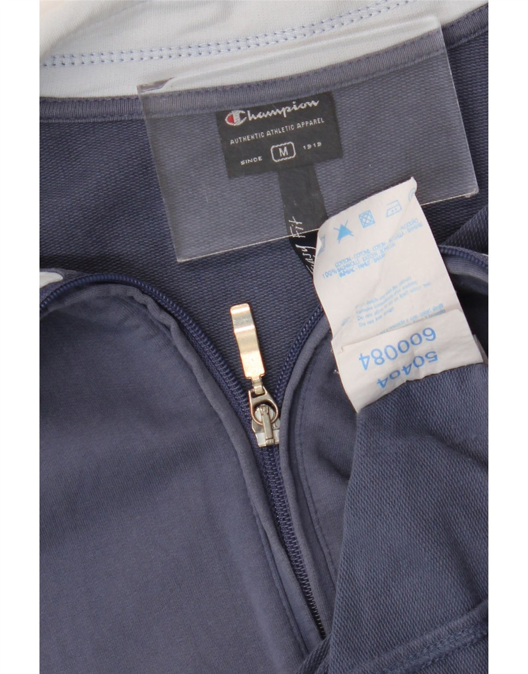 Champion Womens træningsdragt Topjakke UK 14 Medium Navy Blue Colourblock