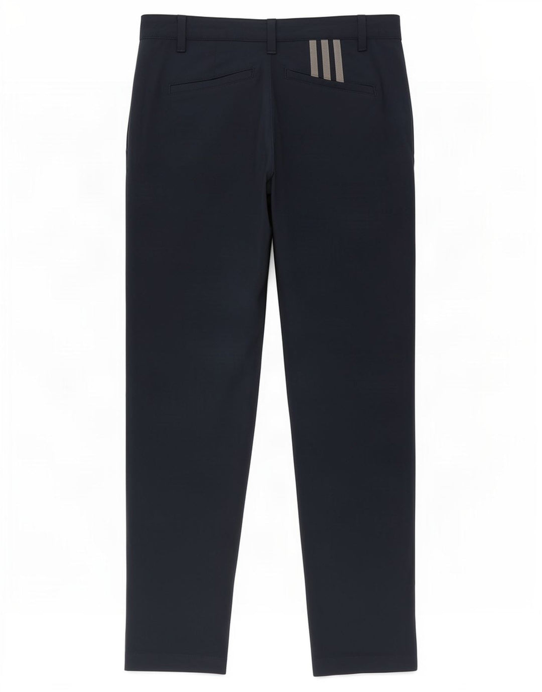 Adidas Slim Chino-bukser til mænd W36 L30 Marineblå polyester