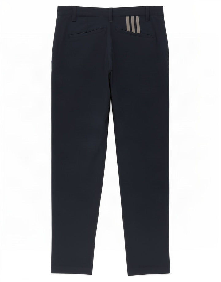 Adidas Slim Chino-bukser til mænd W36 L30 Marineblå polyester