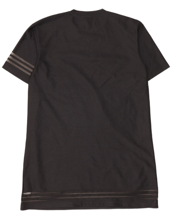Adidas Dame Oversized T-Shirt Kjole EU 34 XS Sort Polyester