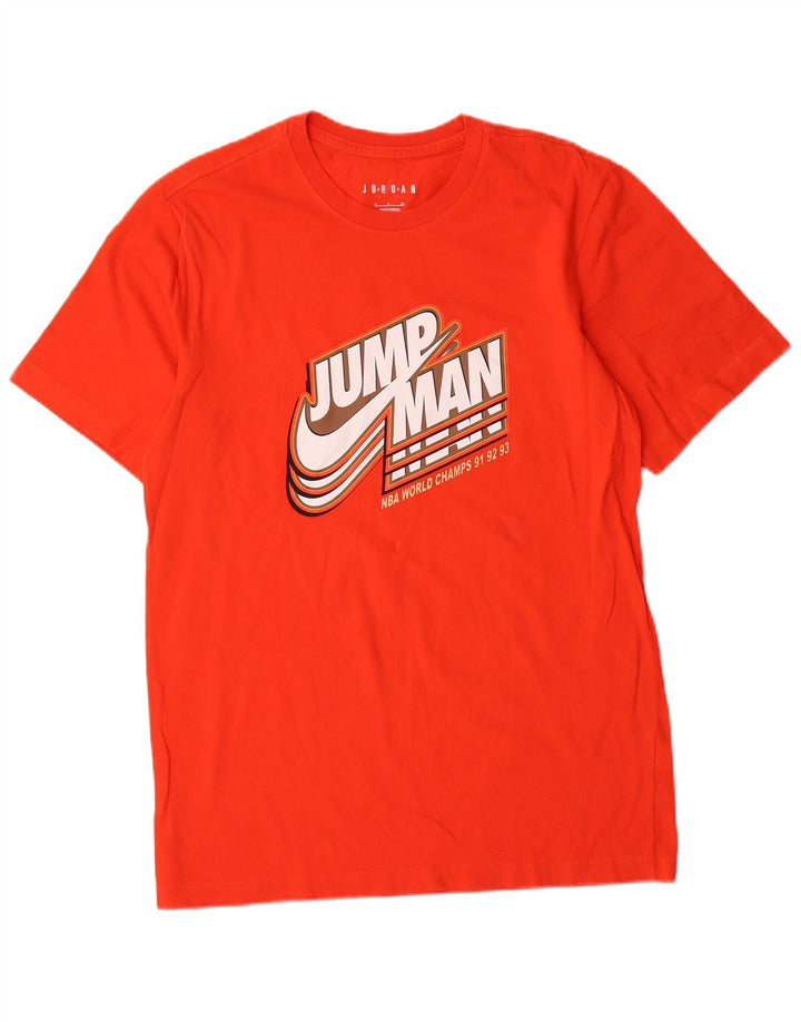 Jordan Herre Grafisk T-Shirt Top Lille Rød