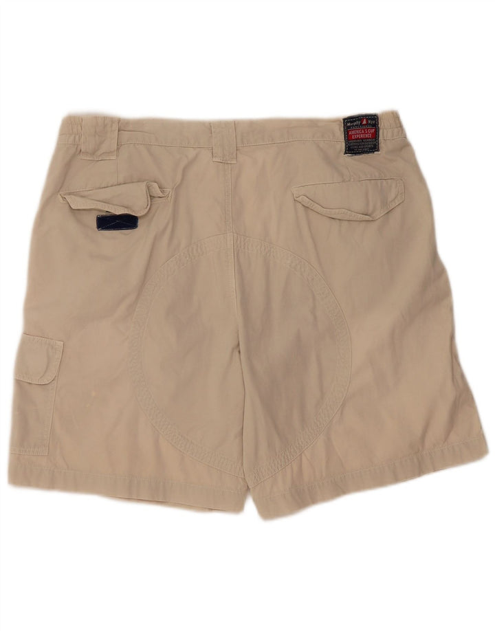 Murphy & Nye Herre Cargo Shorts W38 XL Beige Bomuld