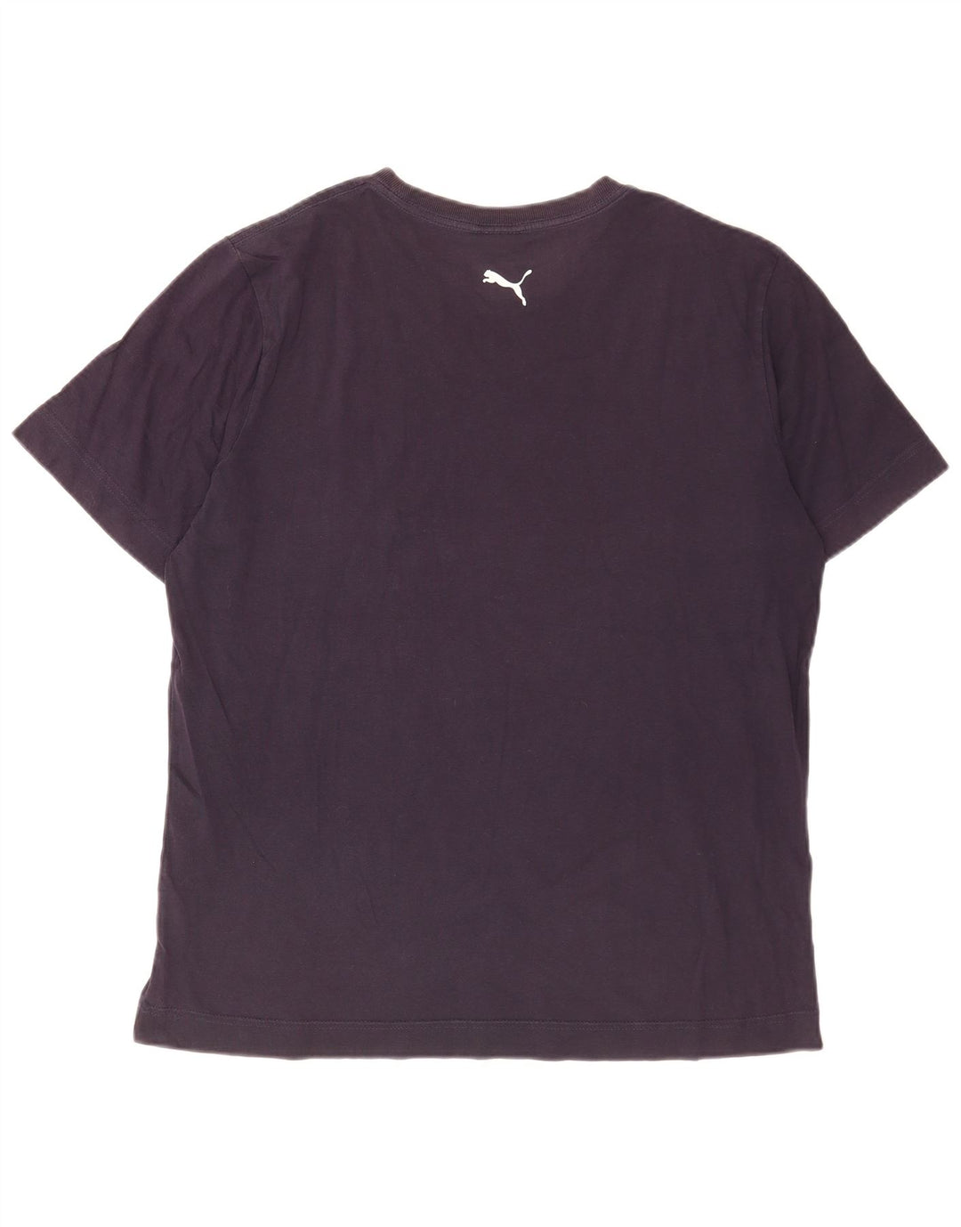 Puma Herre Grafisk T-Shirt Top Stor Marineblå