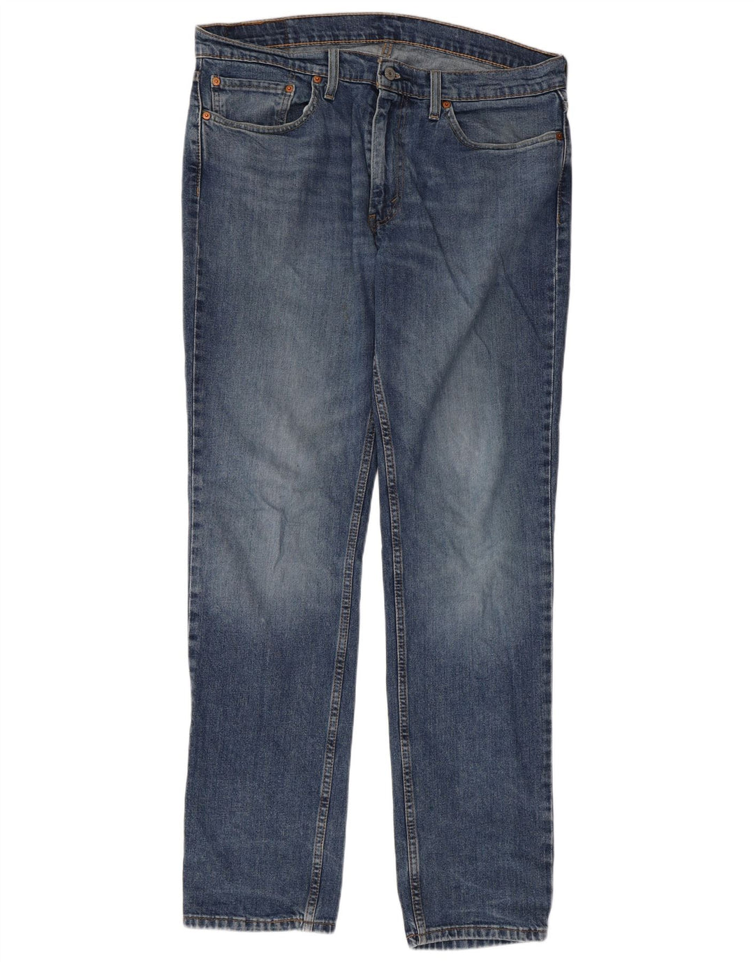 LEVI'S Slim Jeans til mænd W36 L34 Blå bomuld
