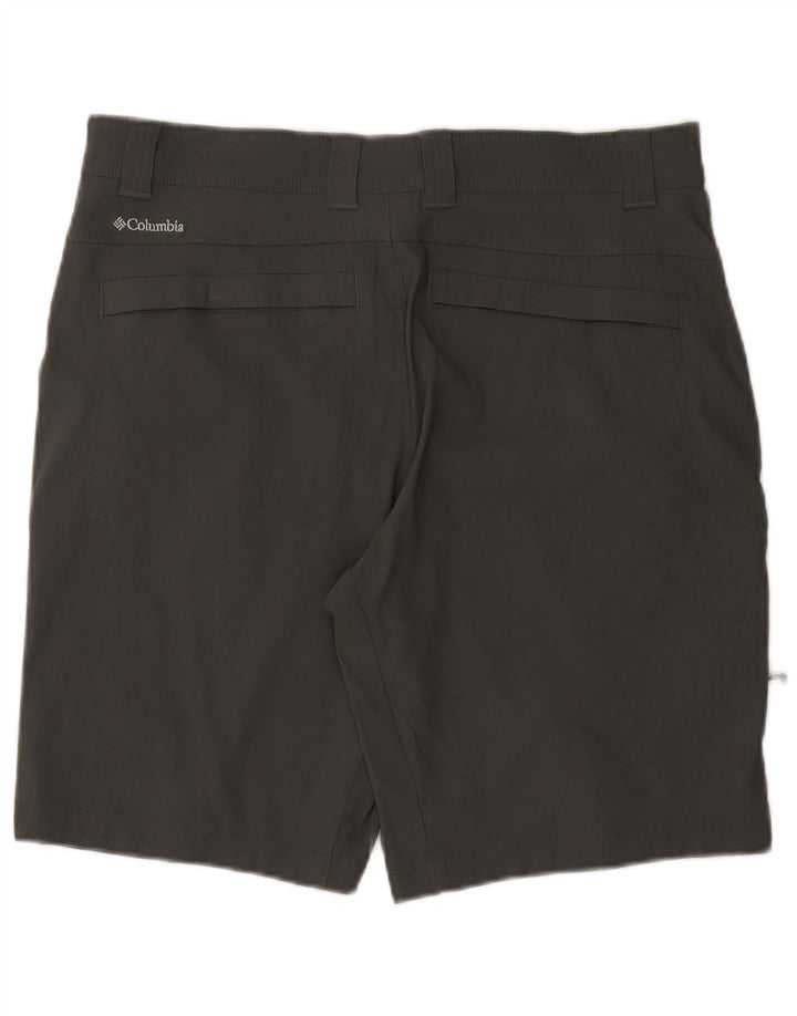 Columbia Herre Omni-Shade Shorts W34 Large Grå Nylon