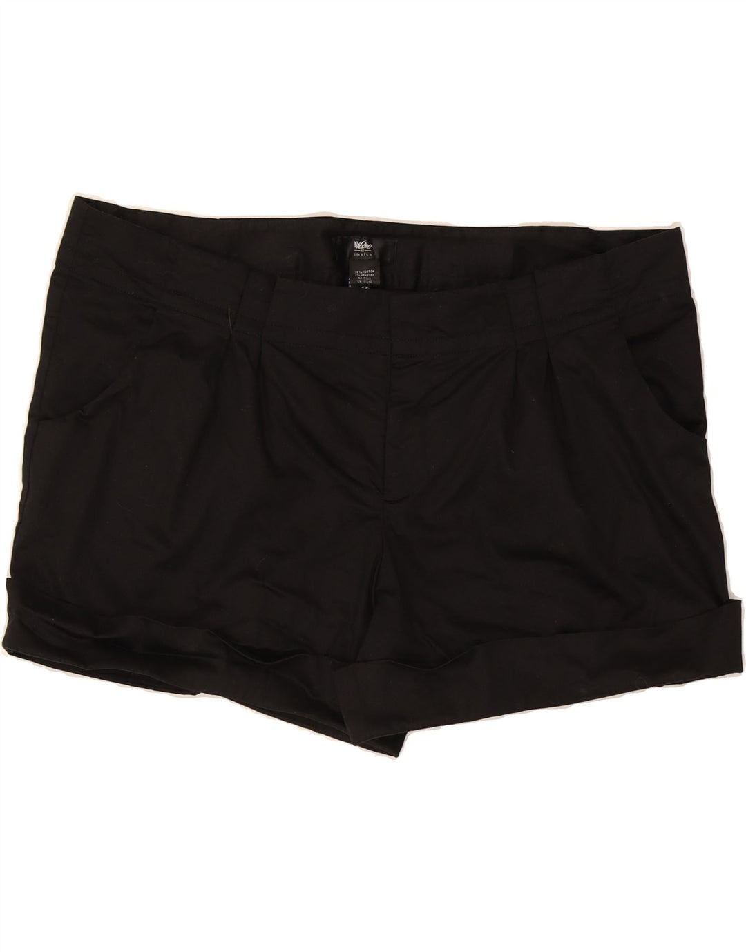 MOSSIMO Womens Casual Shorts US 18 2XL W40 Black Cotton Vintage Mossimo and Second-Hand Mossimo from Messina Hembry 