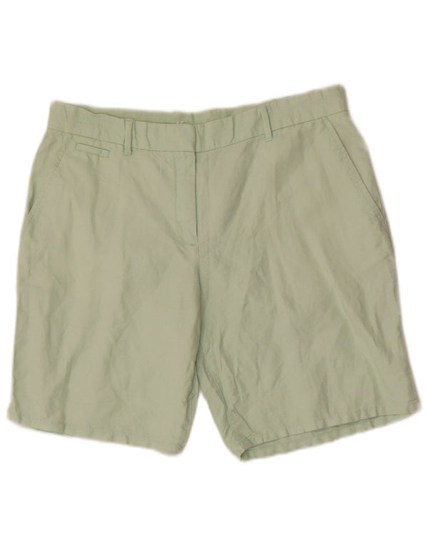 Gap Kvinder Khakis Chino Shorts US 6 Medium W32 Grøn hør