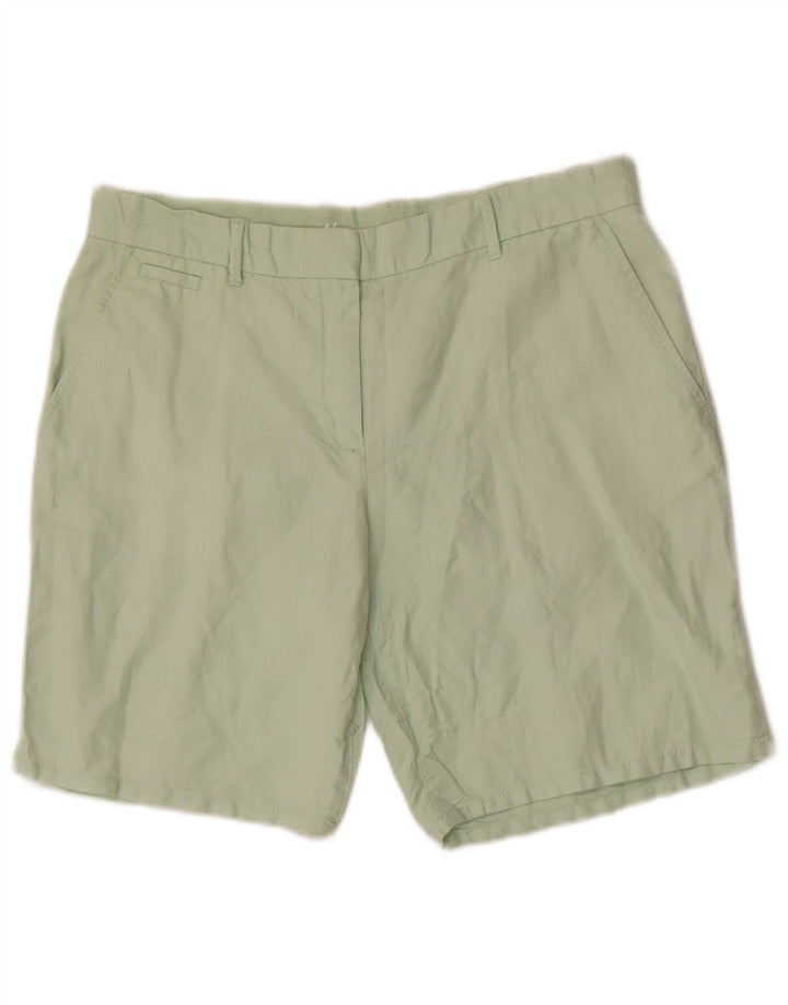Gap Kvinder Khakis Chino Shorts US 6 Medium W32 Grøn hør