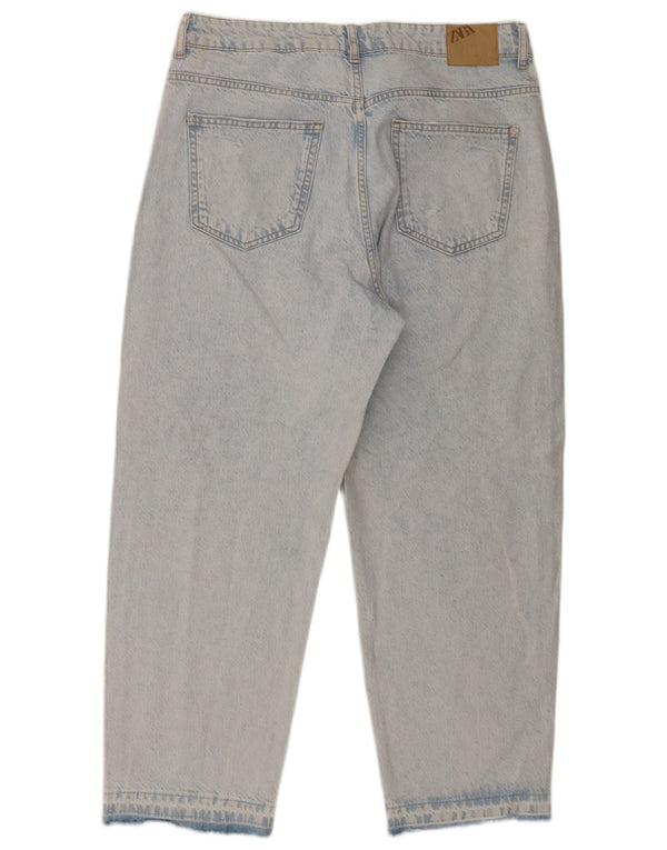 Zara Womens Tapered Jeans EU 42 Large W32 L27 Blå Bomuld