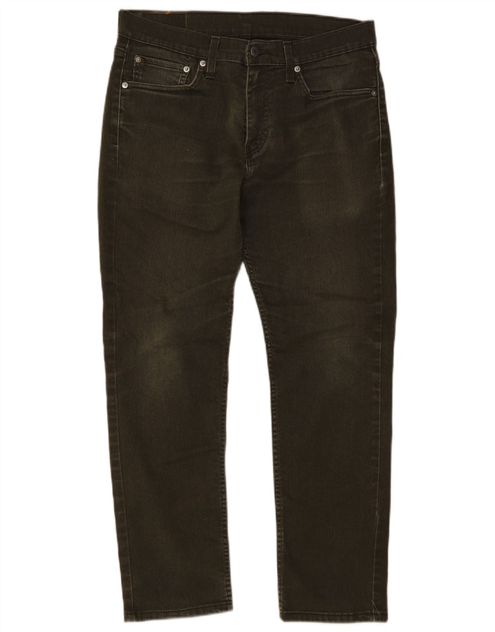 Levi's Herre 511 Slim Jeans W32 L30 Grøn Bomuld
