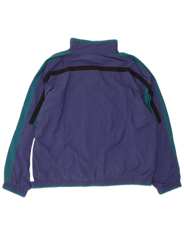 Killtec Herre grafisk hel træningsdragt Stor blå farveblok polyamid