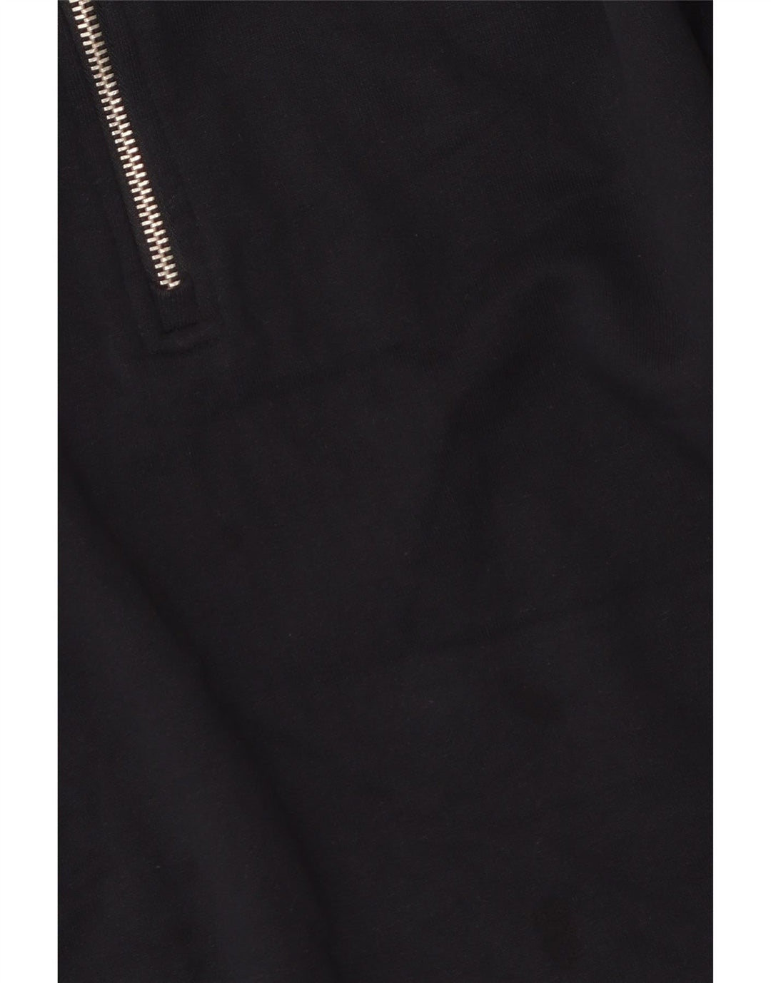 Zara Sweatshirt med lynlås til kvinder DK 14 Mellem marineblå bomuld