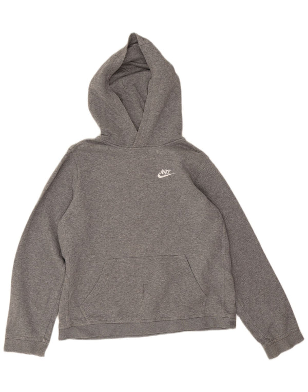 Nike hættetrøje til piger 13-14 år XL Grå Flecked Bomuld