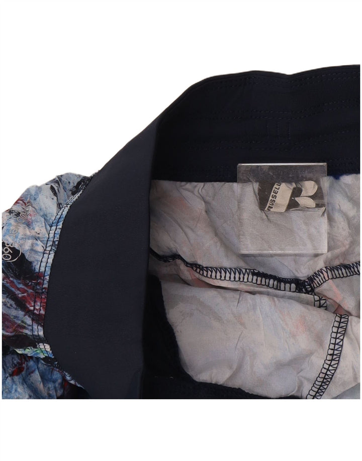 Russell Athletic Herre Sportshorts Medium Navy Blue Tie Dye