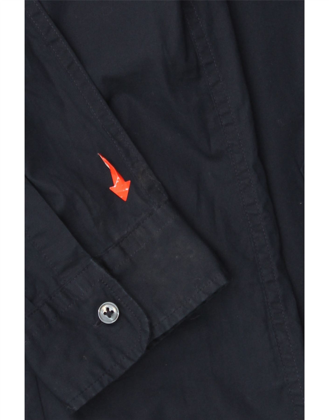 Esprit Herre Slim Fit skjorte Stor marineblå bomuld