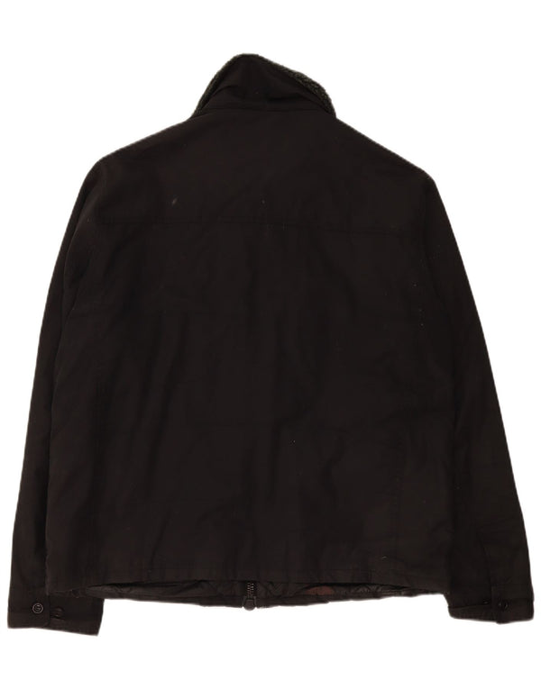 Barbour Herre Sherpa Utility Jacket UK 44 2XL Sort Bomuld