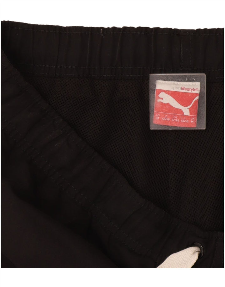 Puma Herre grafiske sportsshorts Medium Sort
