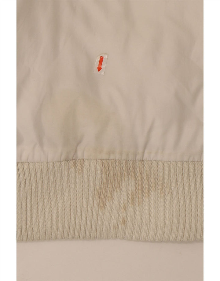 Adidas Herre Hooded Bomber Jacket UK 40 Large White