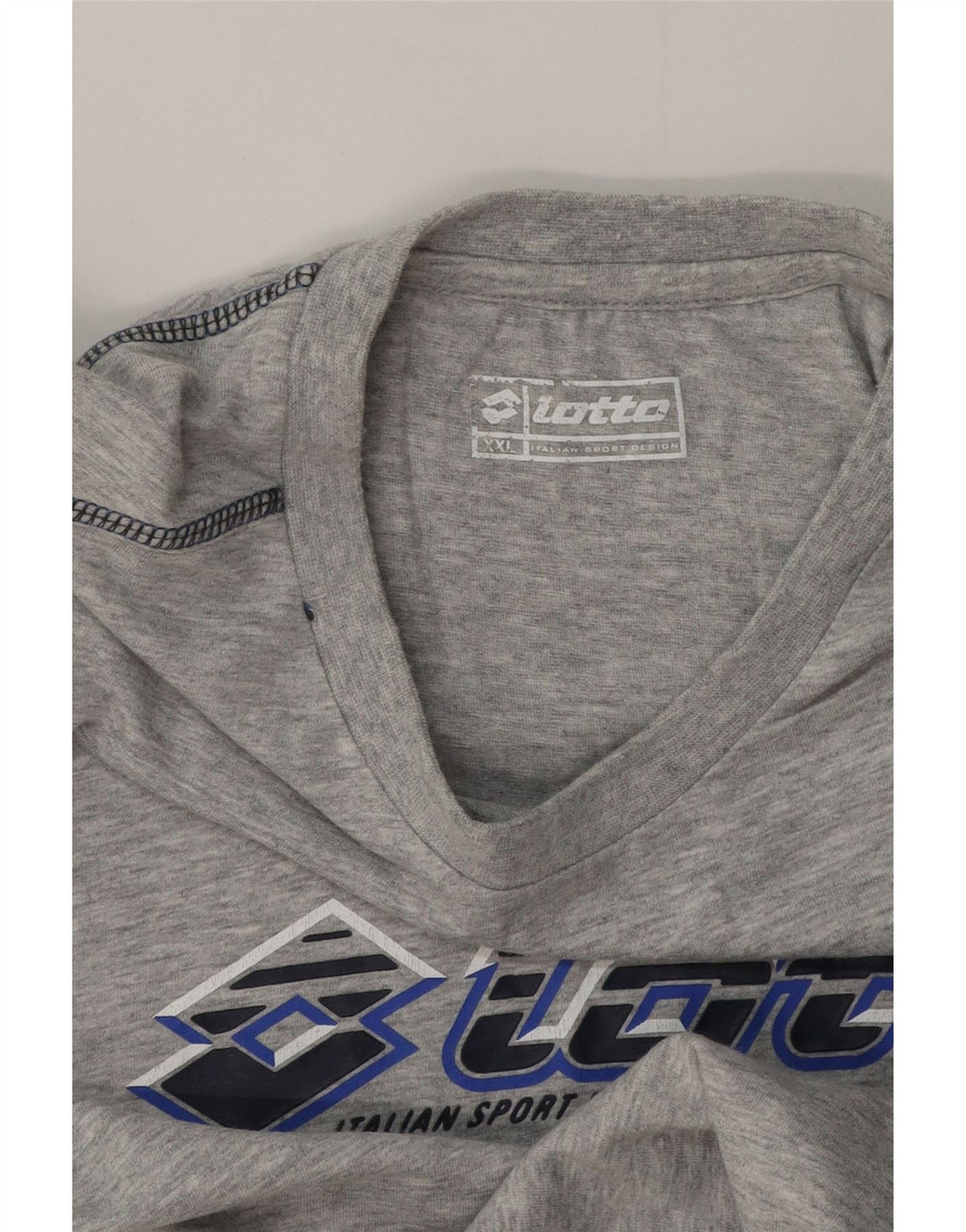 Lotto Herre Grafisk Vest Top 2XL Grå Flecked