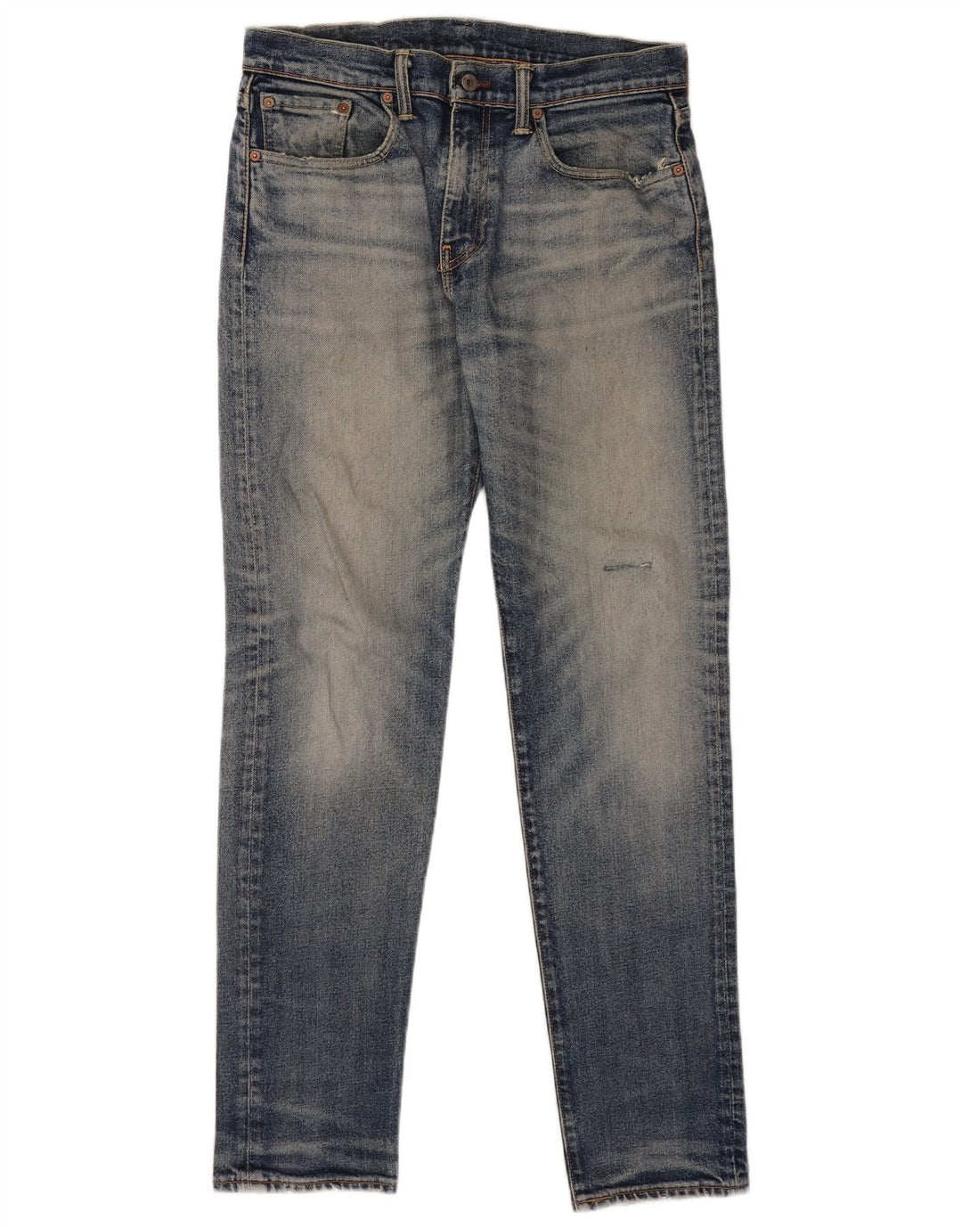 Levi's Herre 502 tilspidsede jeans W31 L34 blå bomuld