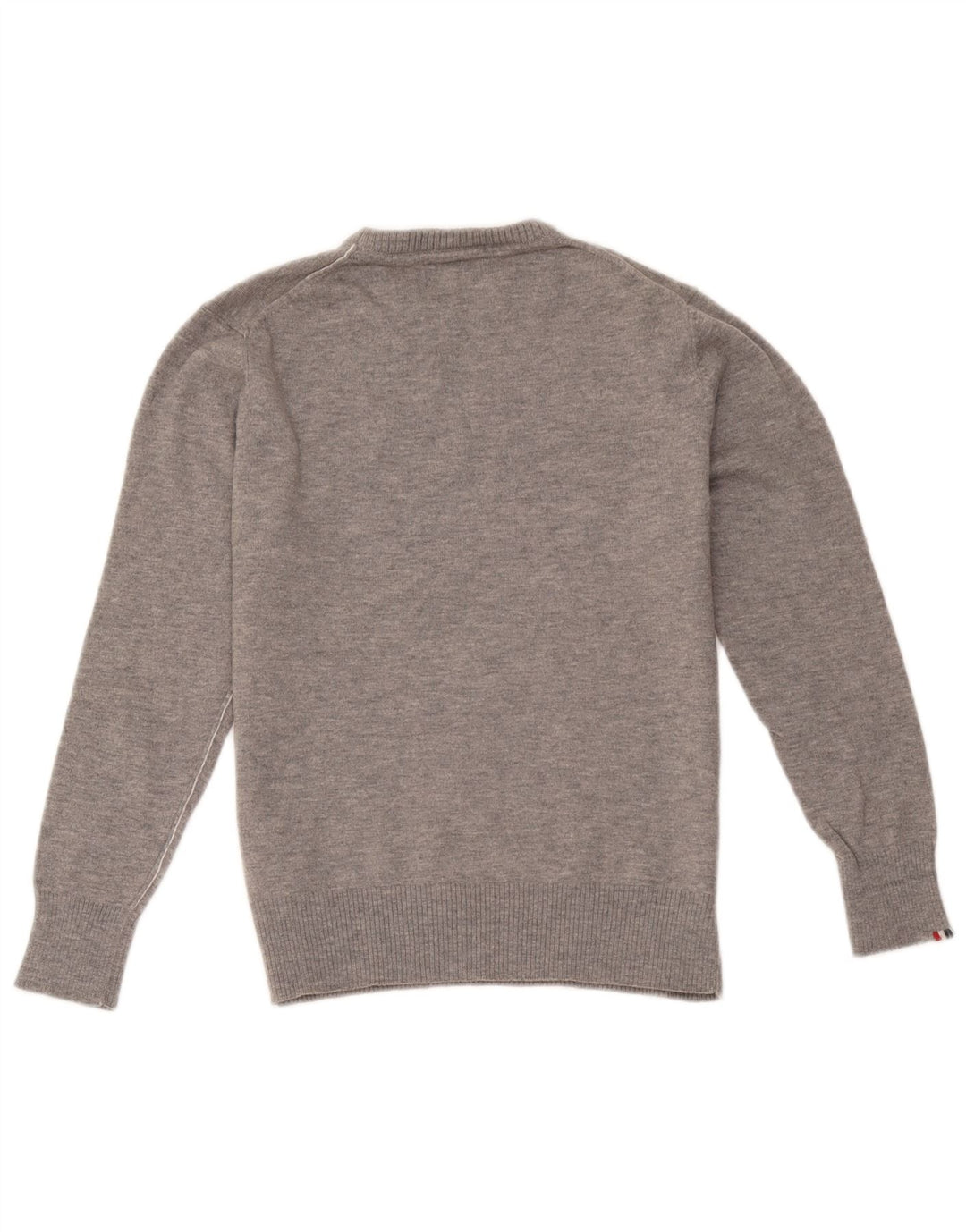 Napapijri Herre Geographic Crew Neck Jumper Sweater lille grå uld