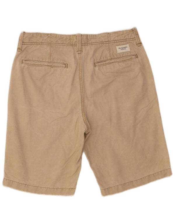 Abercrombie & Fitch Chino Shorts til mænd W31 Medium Beige Bomuld