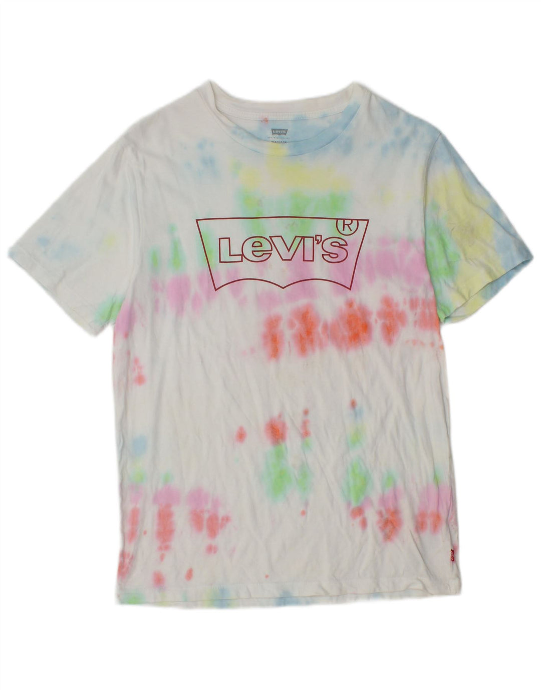 Levi's Herre Standard grafisk T-shirt Top Lille flerfarvet Tie Dye Bomuld