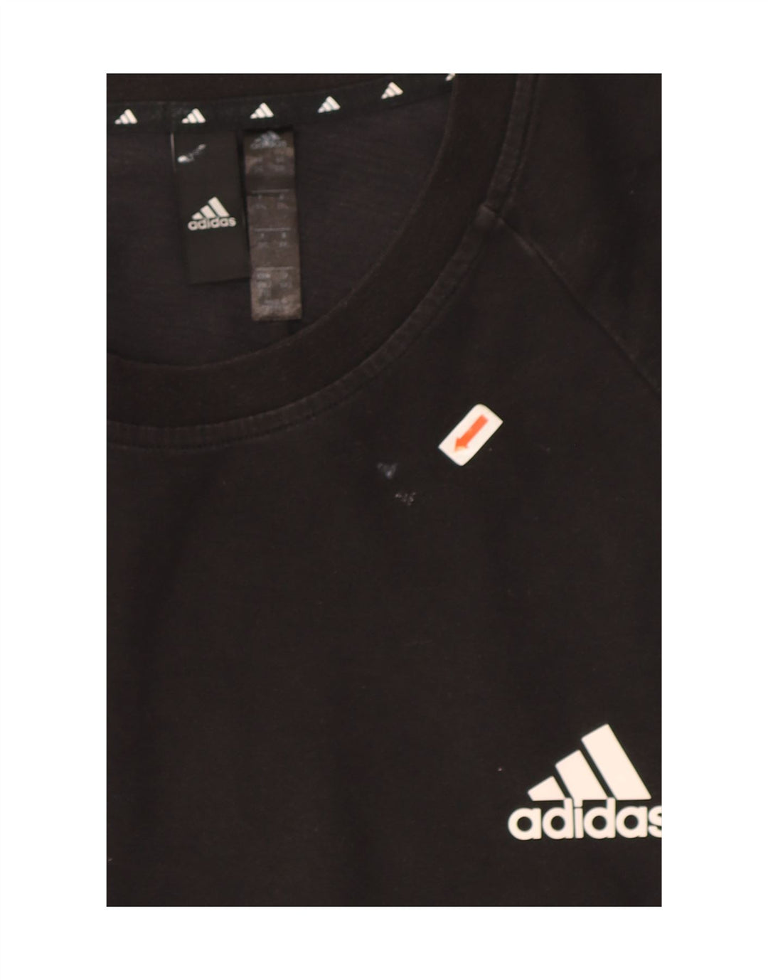 Adidas Herre T-Shirt Top 2XL Sort Bomuld