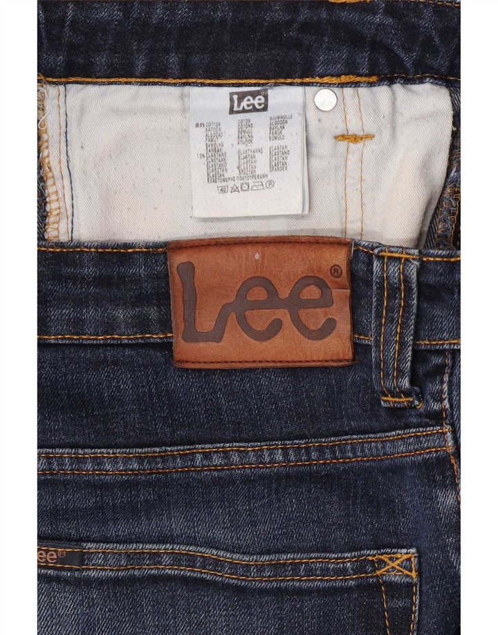 Lee Mens Powell Slim Jeans W32 L34 Marineblå Bomuld