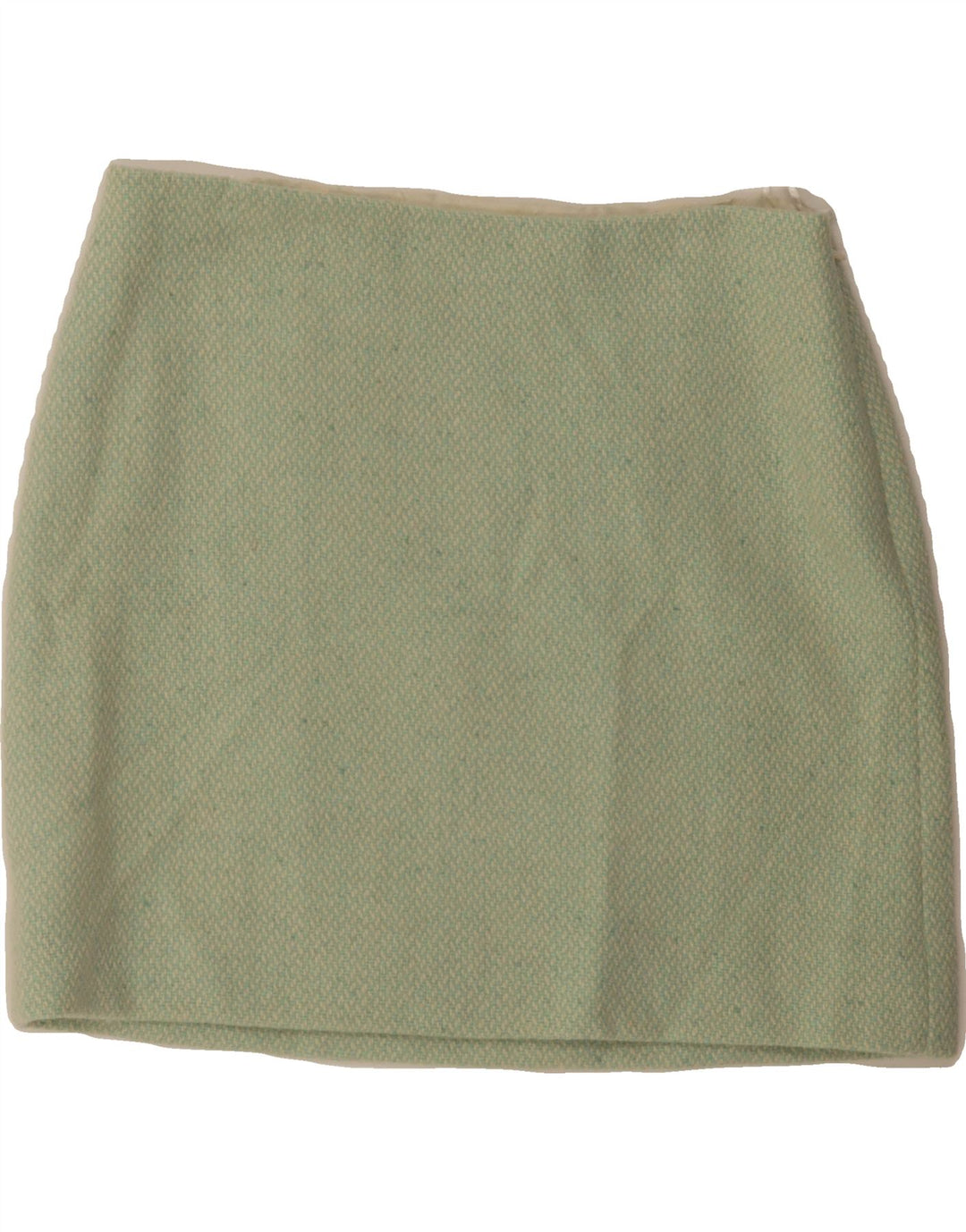 VINTAGE Womens Mini Skirt W30 Medium Green Vintage Vintage and Second-Hand Vintage from Messina Hembry 