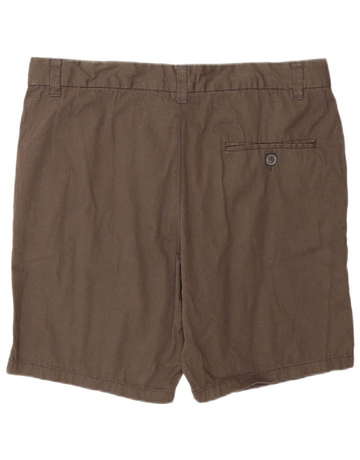 FRANSK FORBINDELSE Herre Chino Shorts Large W34 Brun Bomuld
