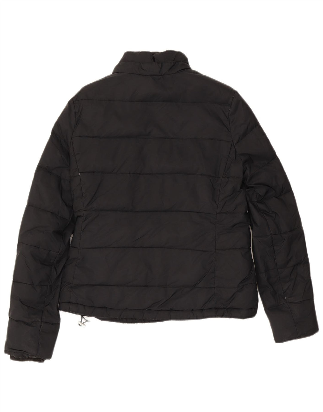Jack Wills Sherpajakke til kvinder UK 12 Medium Sort Nylon