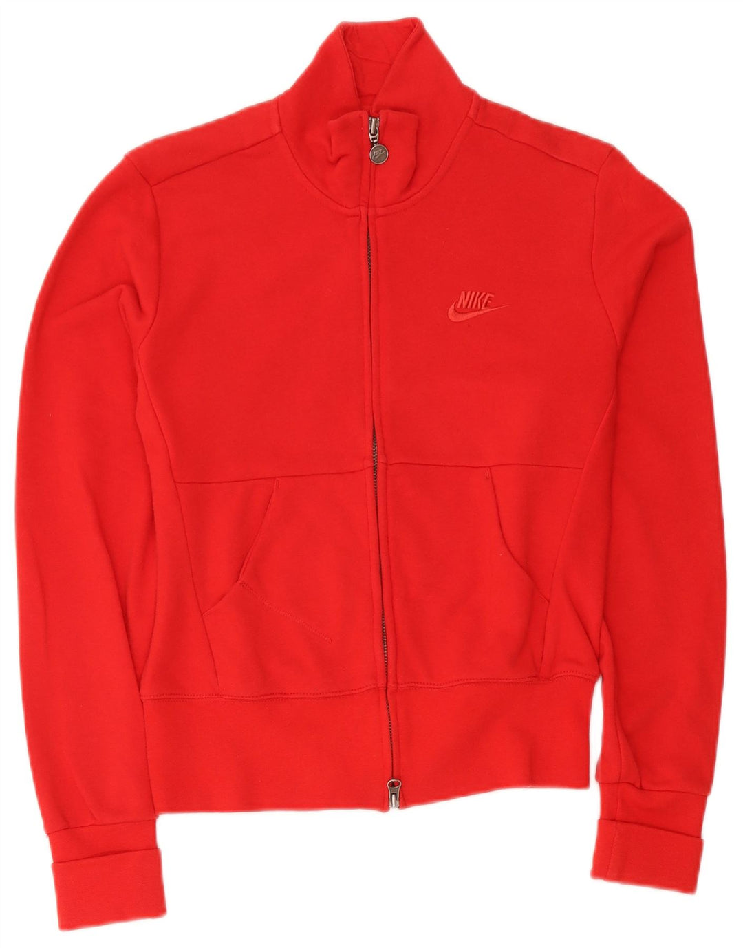Nike træningsdragt topjakke til kvinder UK 10/12 Medium Rød