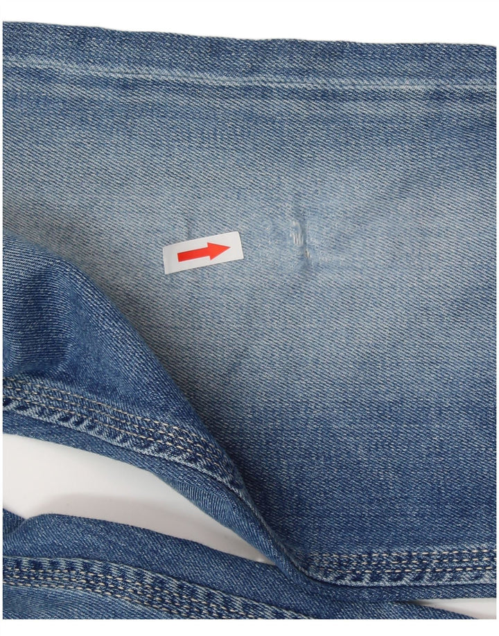 DIESEL Herre Thavar Slim Jeans W34 L32 Blå Bomuld