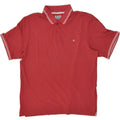 CHAMPION Mens Polo Shirt Large Pink Cotton | Vintage Champion | Thrift | Second-Hand Champion | Used Clothing | Messina Hembry 