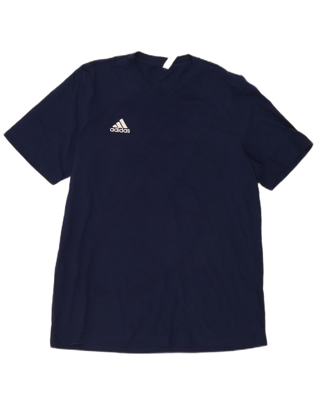 Adidas Herre T-Shirt Top Stor Marineblå Bomuld
