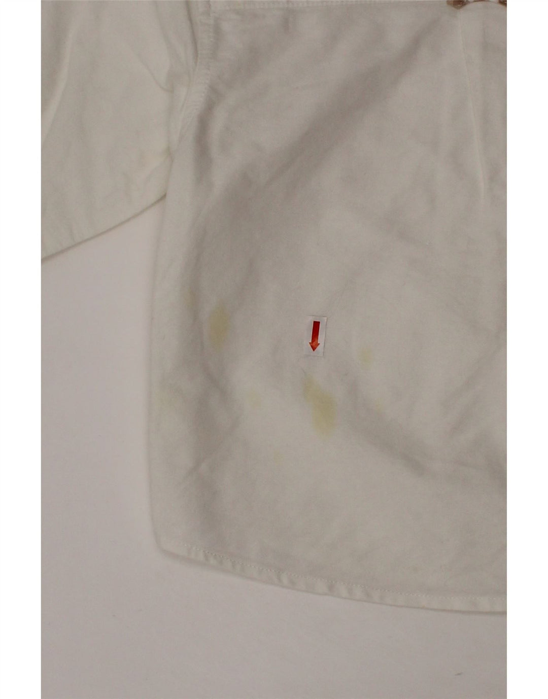 BURBERRY Baby drengeskjorte 18-24 måneder Hvid bomuld