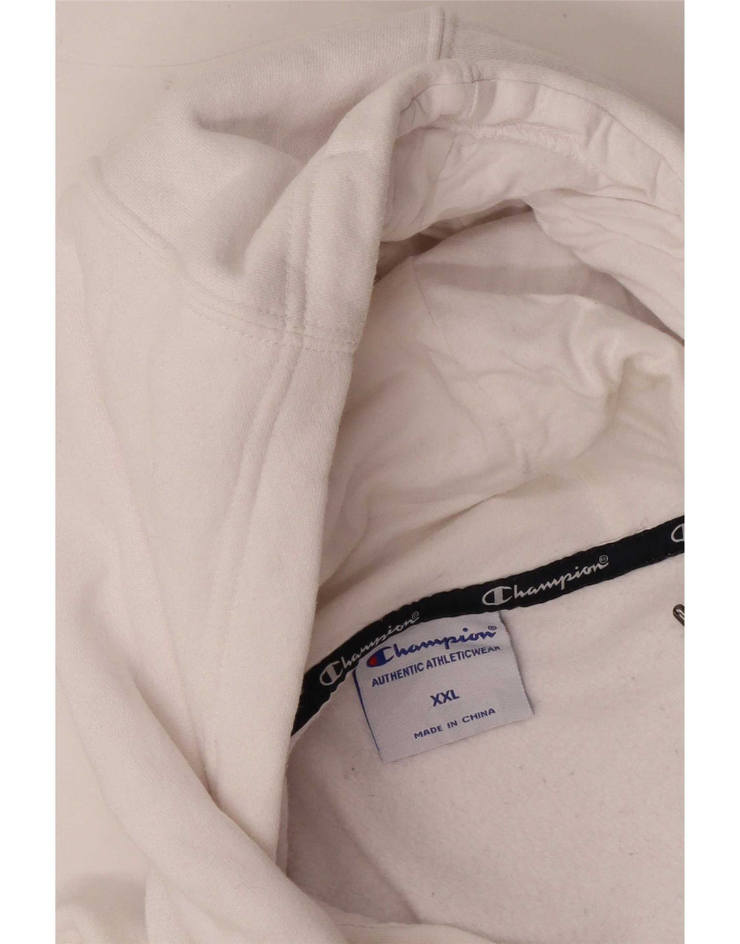 Champion Herre Hættetrøje Jumper 2XL Hvid Bomuld