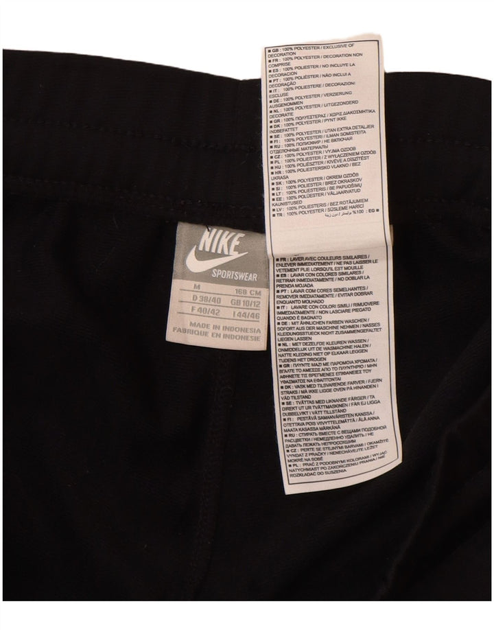 Nike træningsdragtsbukser til kvinder UK 10/12 Medium Black Polyester