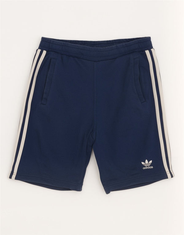 Adidas Herre Sportshorts XS Blue Cotton Sports