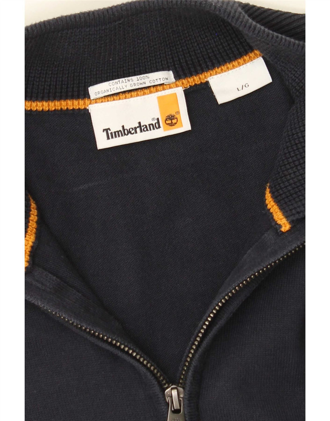 Timberland Herre cardigan sweater Stor marineblå bomuld