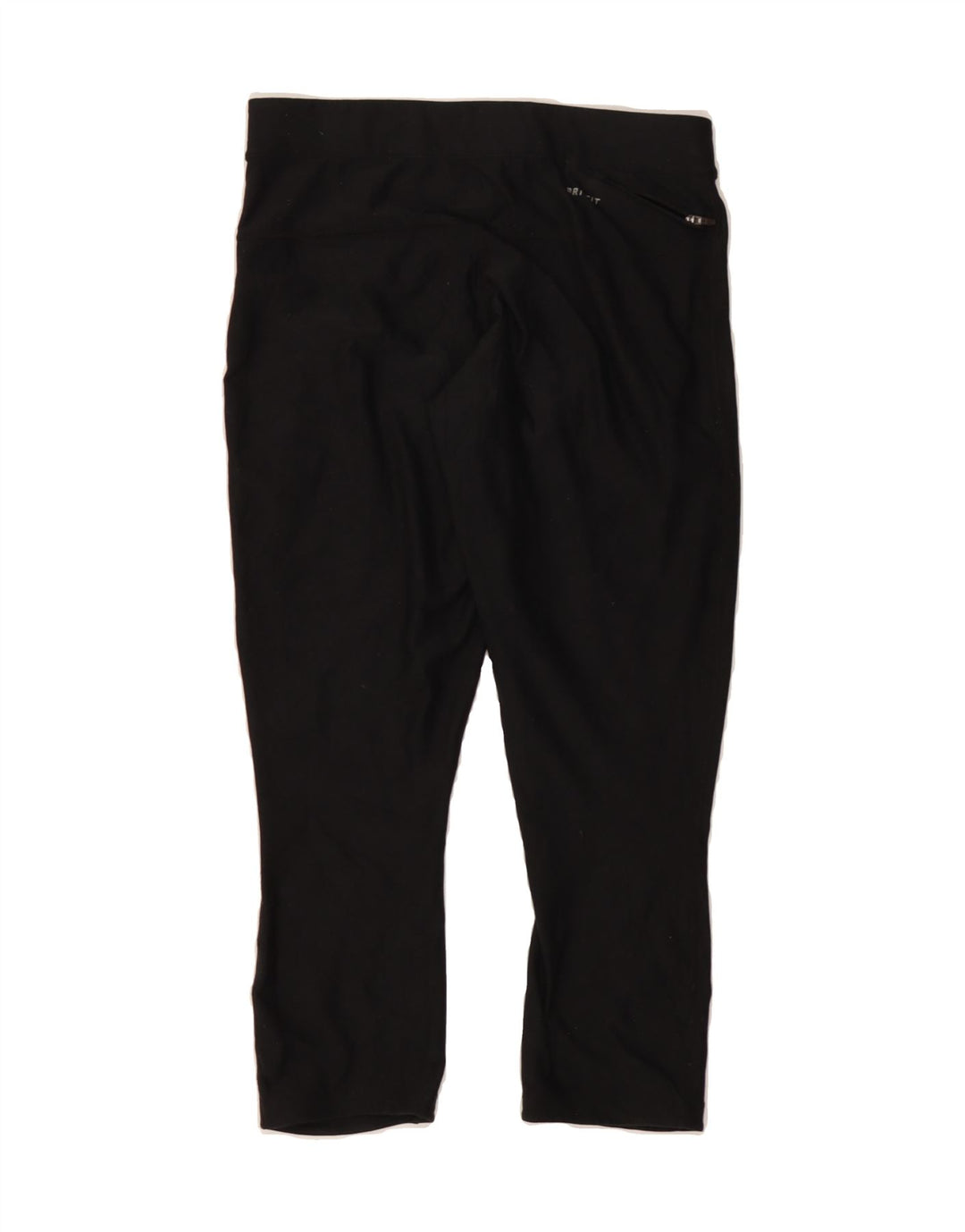 NIKE Womens Dri Fit Leggings UK 12 Medium Black Polyester Vintage Nike and Second-Hand Nike from Messina Hembry 