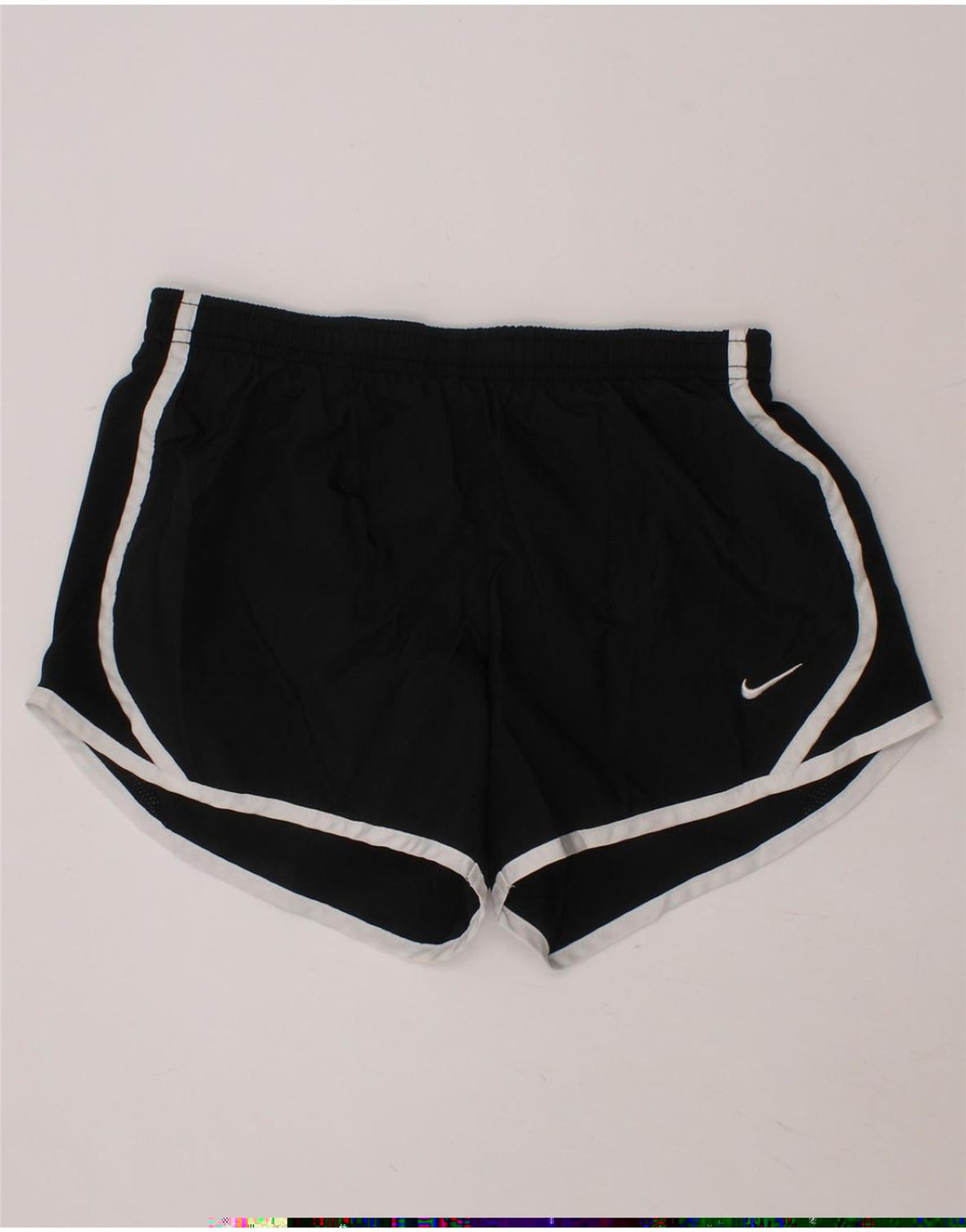 NIKE Girls Dri Fit Sport Shorts 10-11 Years Medium Black Polyester Vintage Nike and Second-Hand Nike from Messina Hembry 