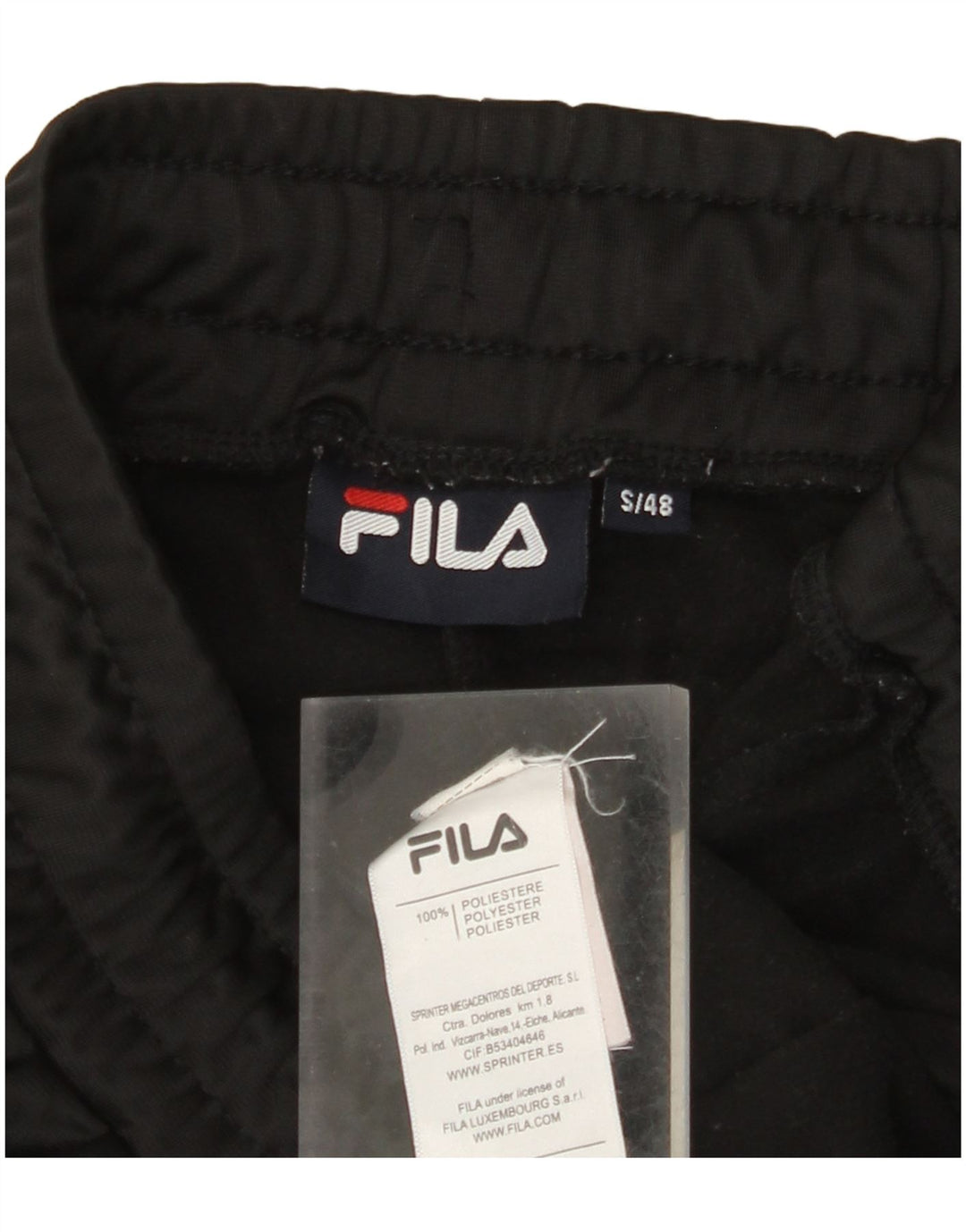 FILA Træningsdragt til mænd Joggers Lille sort polyester