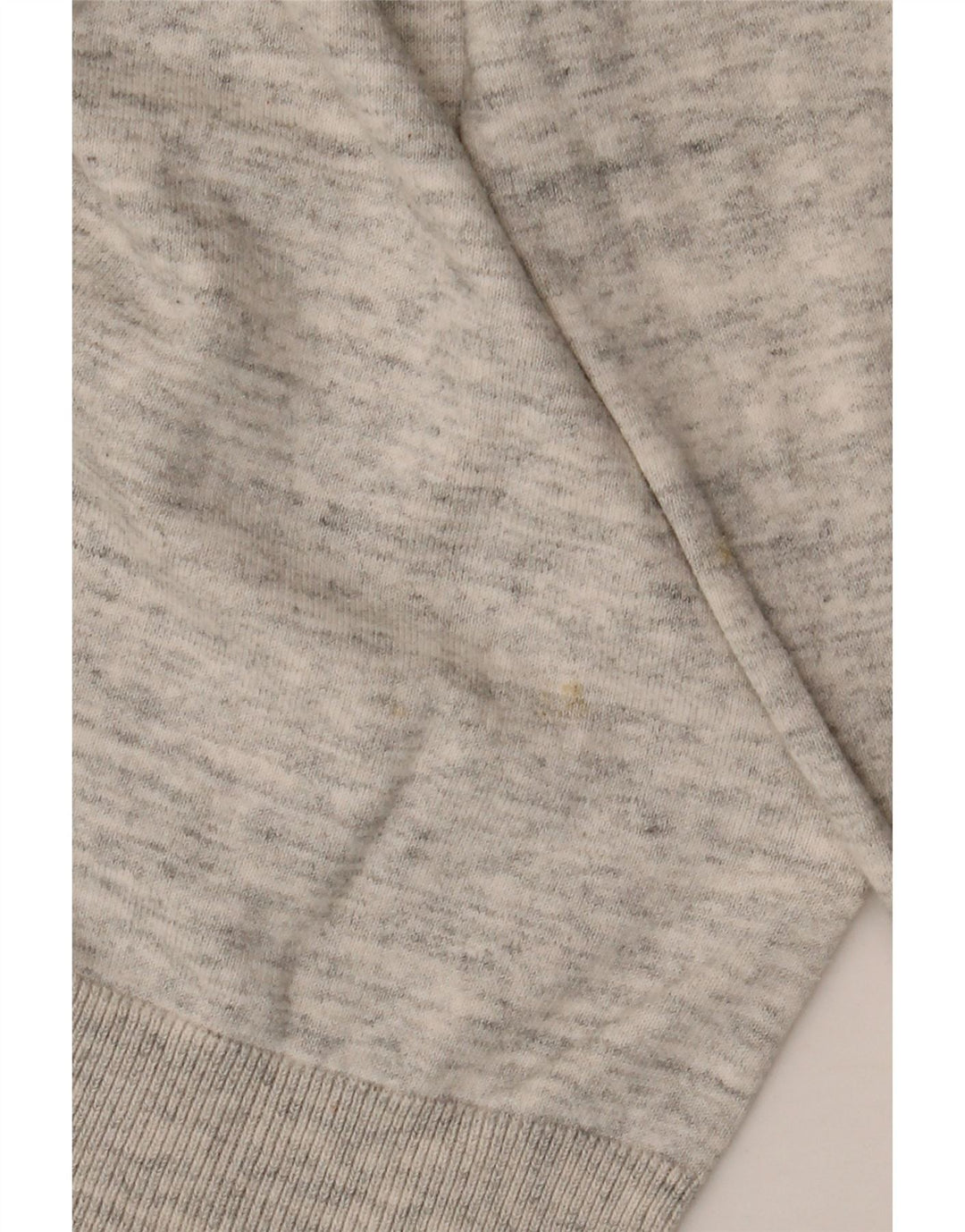 Marks & Spencer Herre Polo Neck trøje Sweater Large Grå Flecked Bomuld