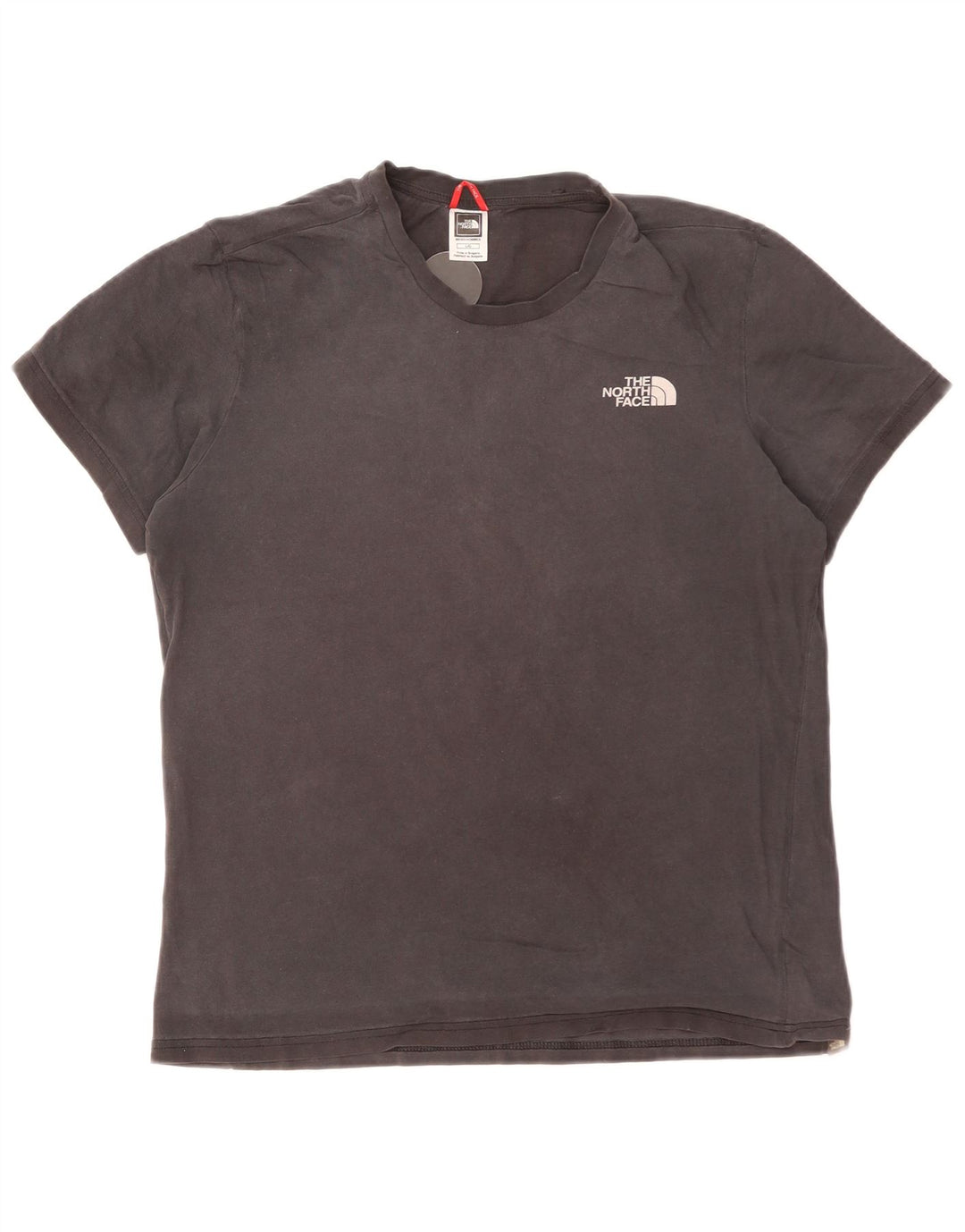 THE NORTH FACE Herre T-Shirt Top Stor Grå Bomuld