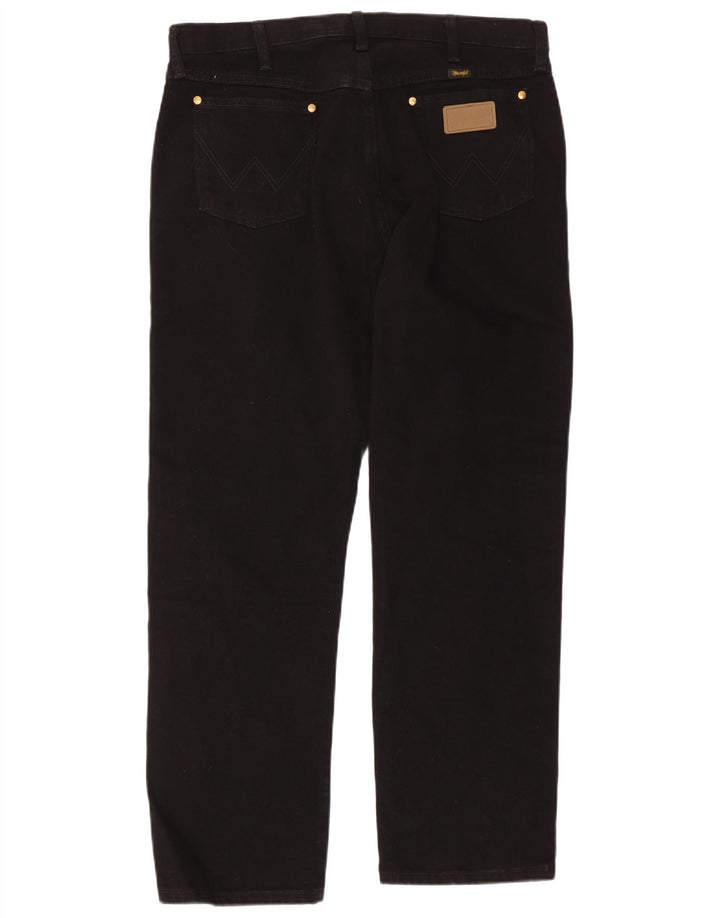 Wrangler Straight Jeans til mænd W36 L30 Sort