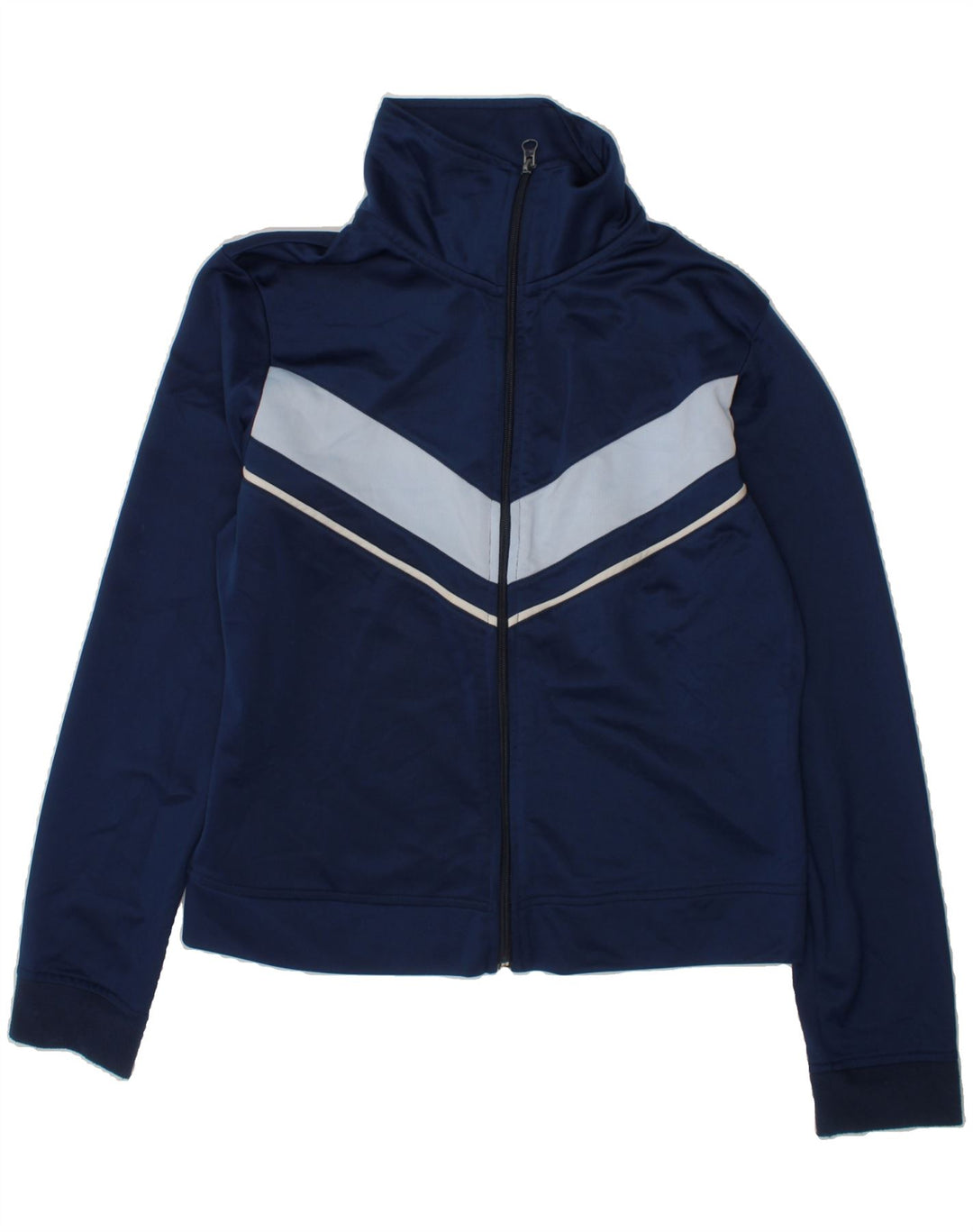 MOSSIMO Boys Tracksuit Top Jacket 11-12 Years Large  Navy Blue Colourblock Vintage Mossimo and Second-Hand Mossimo from Messina Hembry 